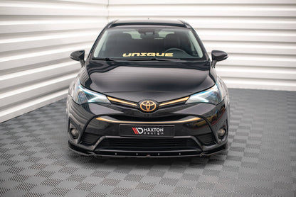 Front Ansatz V.2 für Toyota Avensis Mk3 Facelift Carbon Look