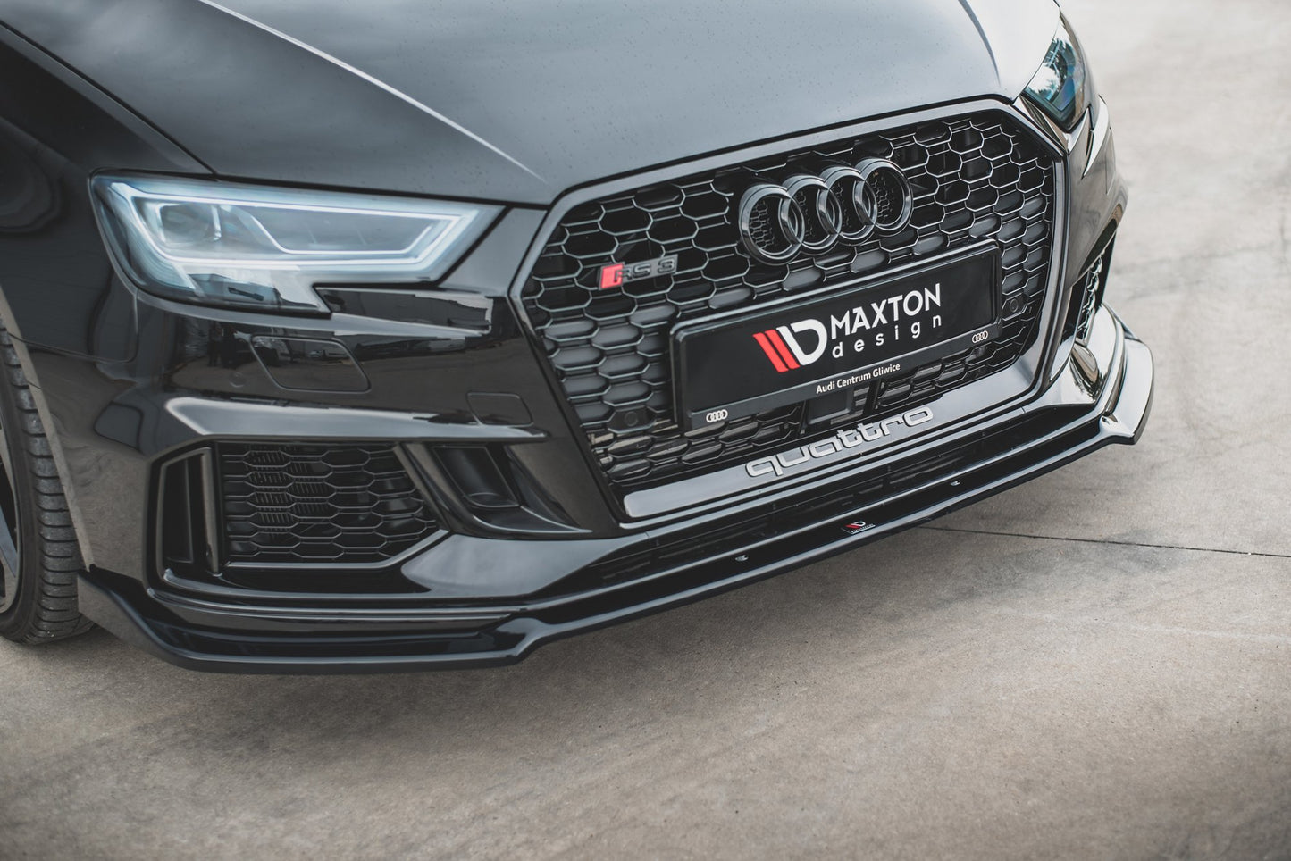 Front Ansatz V.3 für Audi RS3 8V FL Sportback Carbon Look
