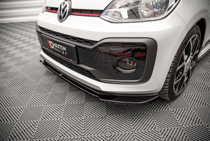 Front Ansatz für Volkswagen Up GTI schwarz matt