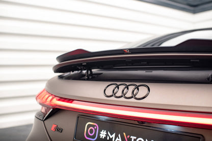 Spoiler CAP für Audi e-Tron GT / RS GT RS Mk1 schwarz matt
