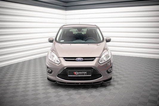 Front Ansatz für Ford C-Max Mk2 schwarz matt
