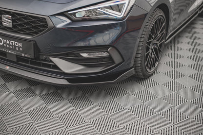 Front Ansatz V.3 für Seat Leon FR Mk4 Carbon Look