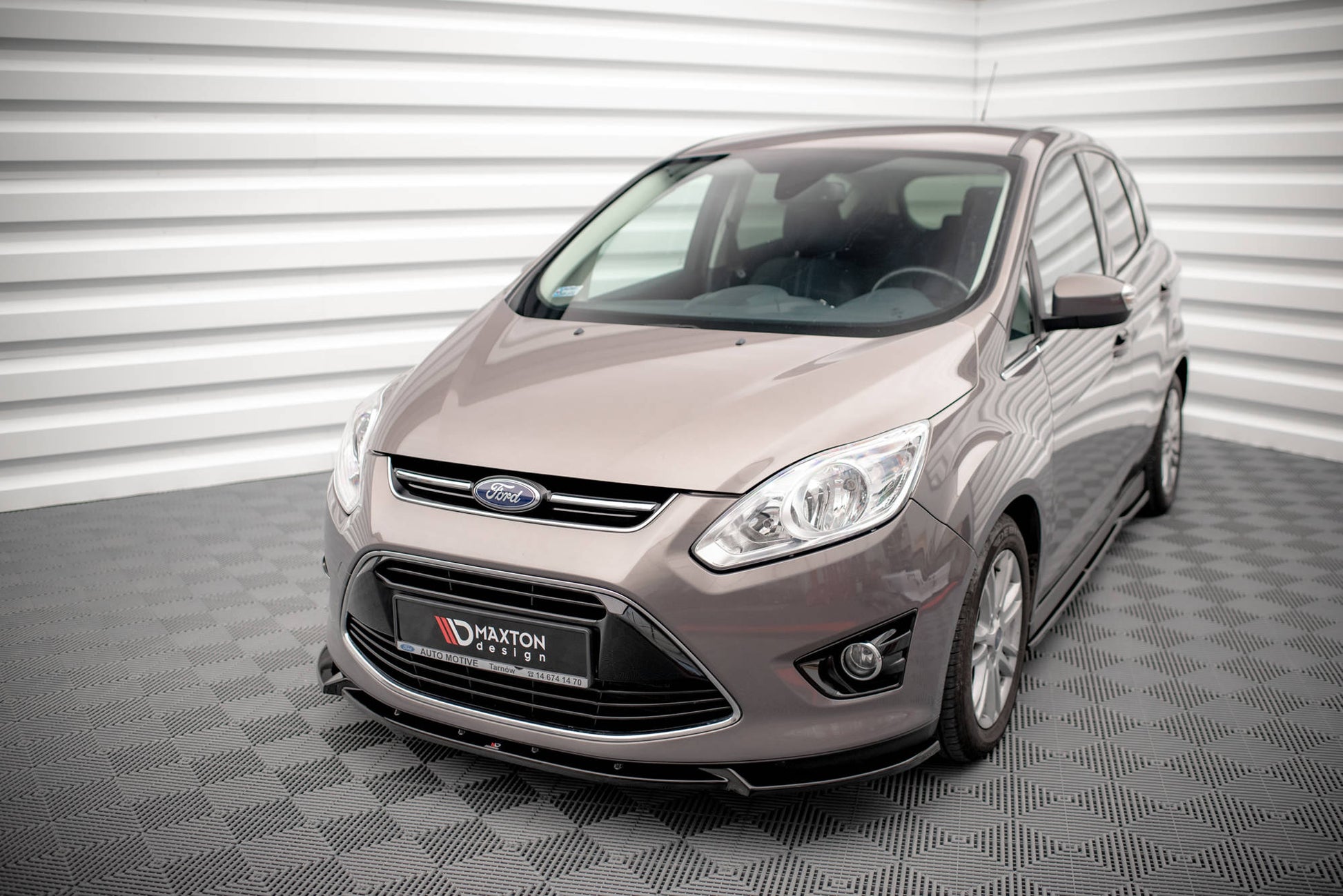 Front Ansatz für Ford C-Max Mk2 Carbon Look