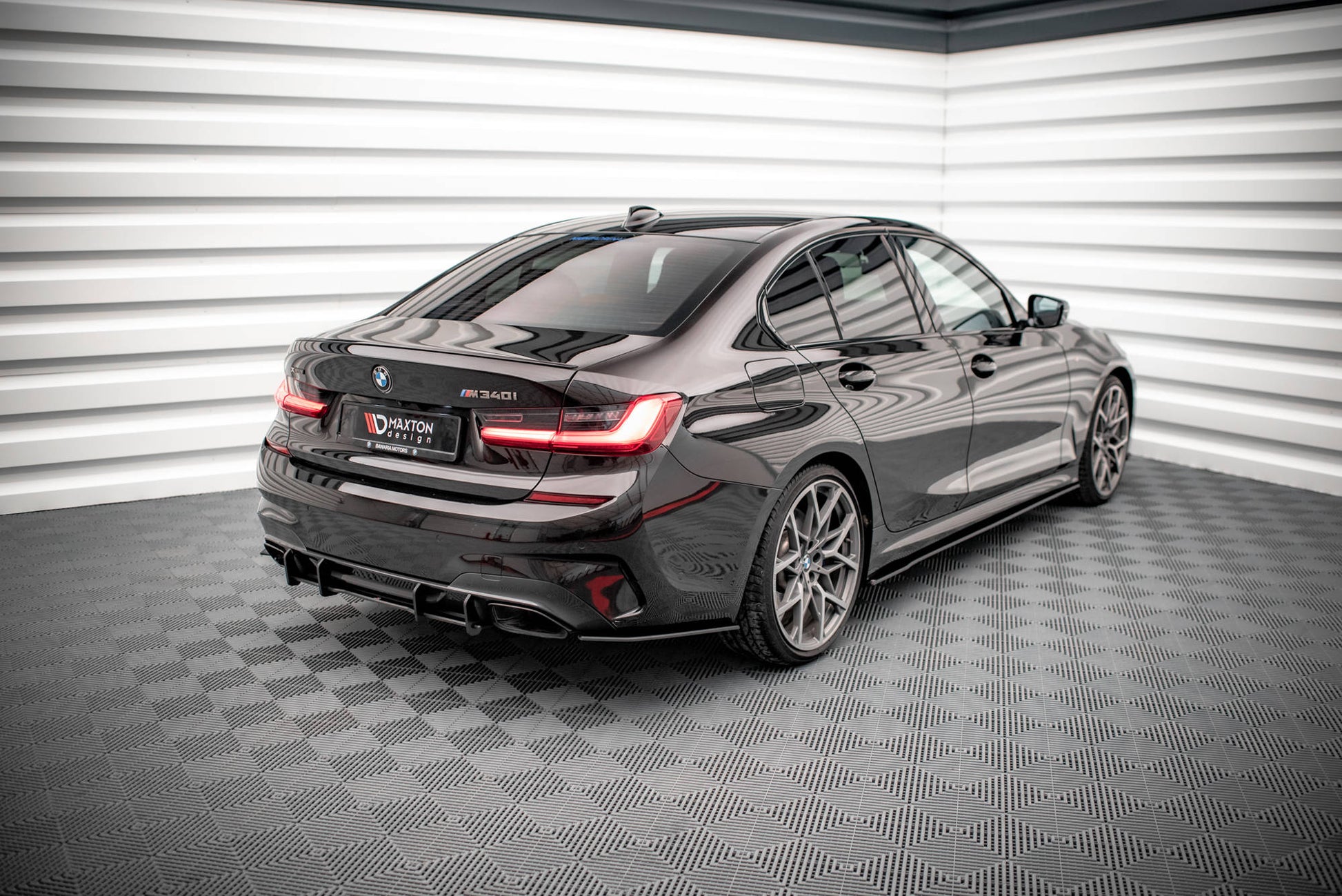 Street Pro Heck Ansatz Flaps Diffusor V.1 für BMW 3er M-Paket G20 / G21