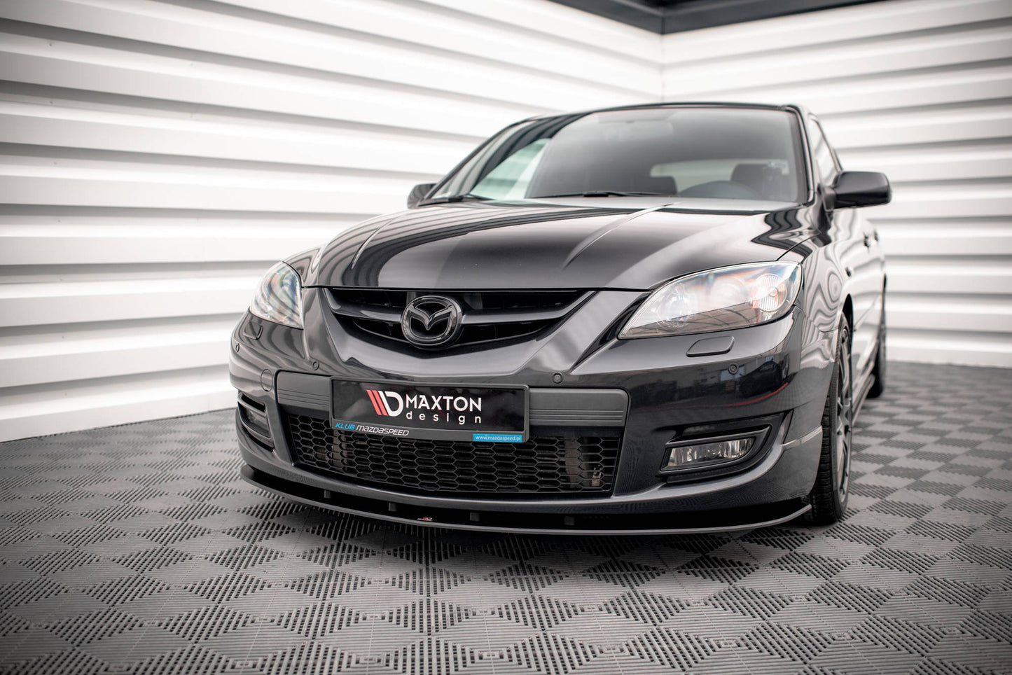 Street Pro Front Ansatz für für Mazda 3 MPS Mk1