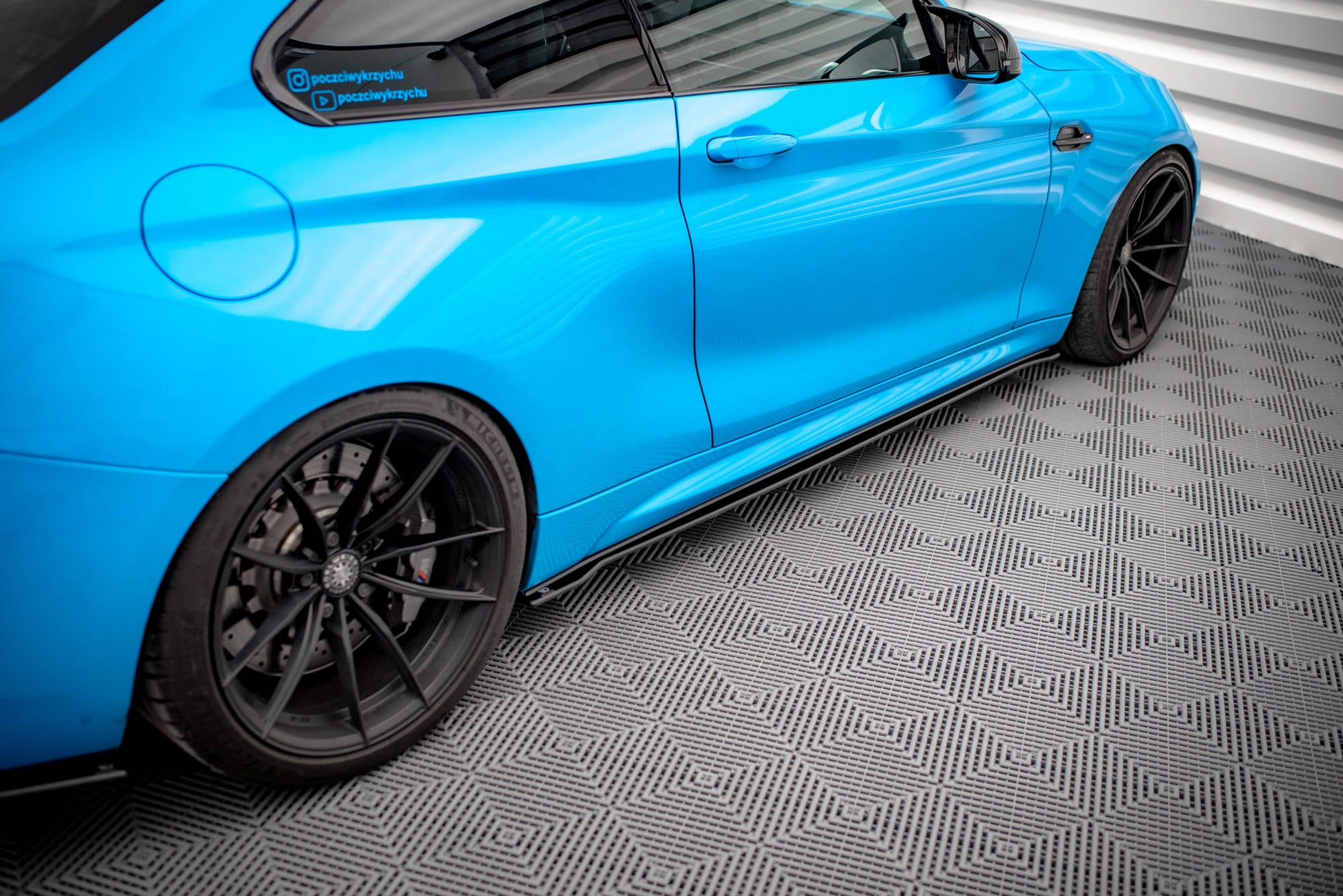 Street Pro Seitenschweller Ansatz für BMW M2 F87