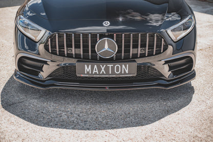 Front Ansatz V.3 für Mercedes-Benz CLS AMG-Line / 53AMG C257 schwarz matt