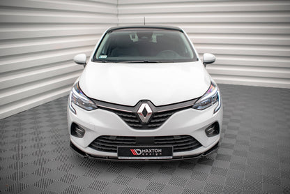 Front Ansatz V.1 für Renault Clio Mk5 schwarz matt