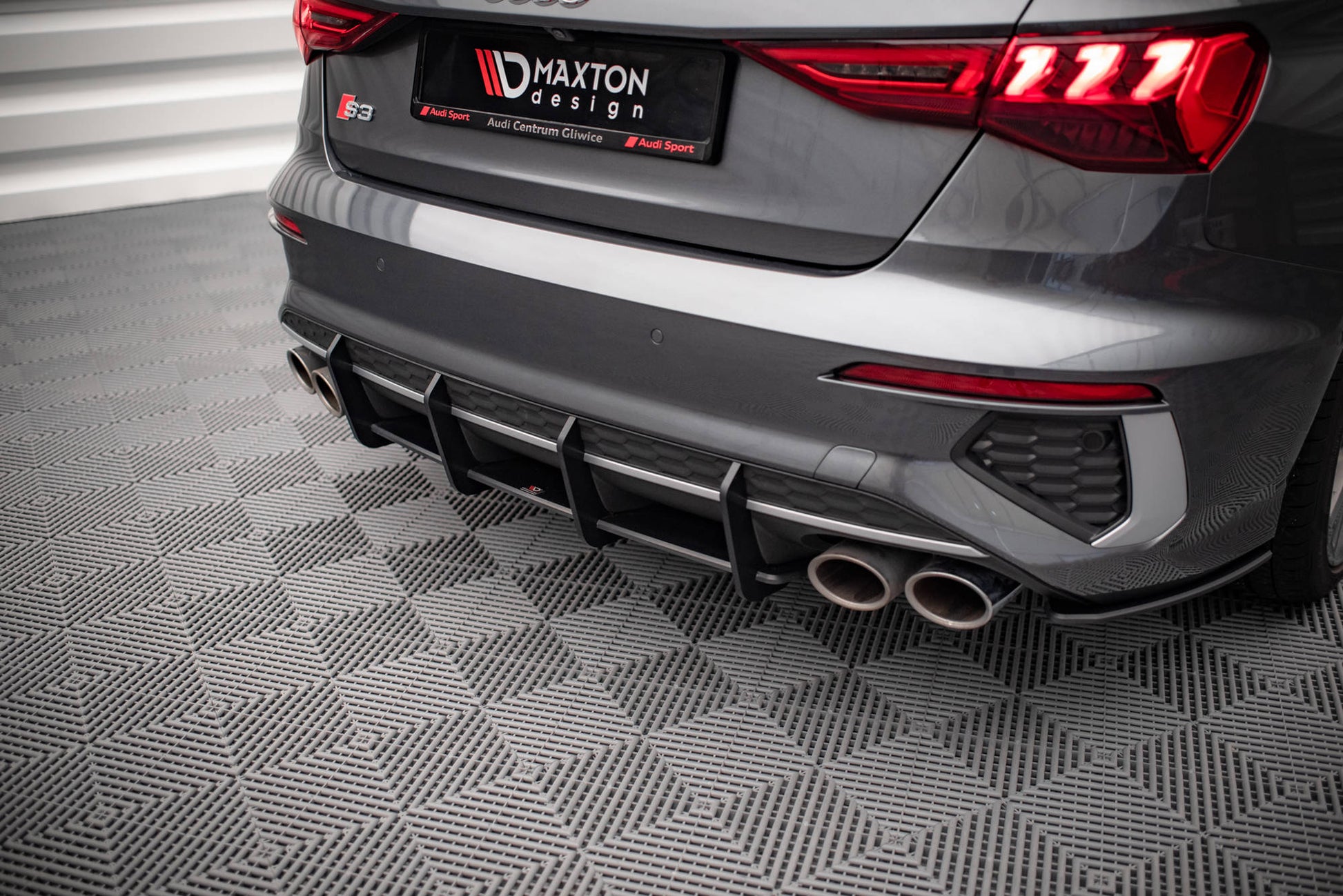 Street Pro Heckschürze für Audi S3 Limousine 8Y