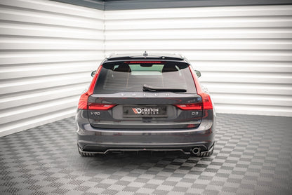 Spoiler CAP für Volvo V90 Mk2 schwarz matt