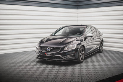Front Ansatz V.2 für Volvo S60 R-Design Mk2 Carbon Look