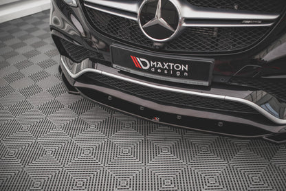 Front Ansatz V.2 für Mercedes-Benz GLE Coupe 63 AMG C292 schwarz Hochglanz