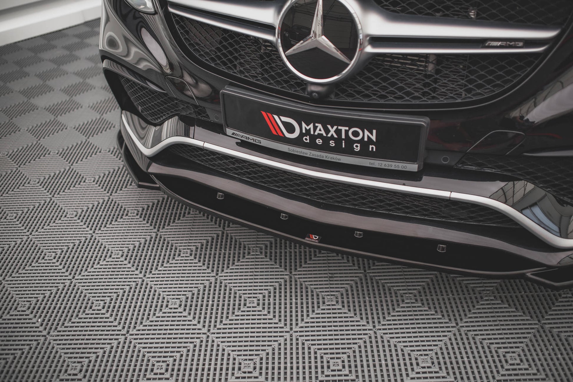 Front Ansatz V.2 für Mercedes-Benz GLE Coupe 63 AMG C292 Carbon Look