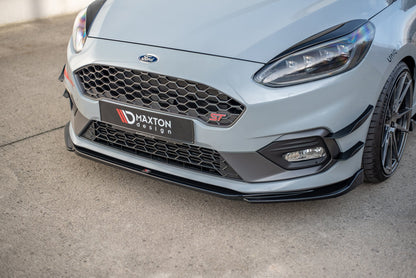 Front Ansatz V.4 für Ford Fiesta Mk8 ST / ST-Line Carbon Look