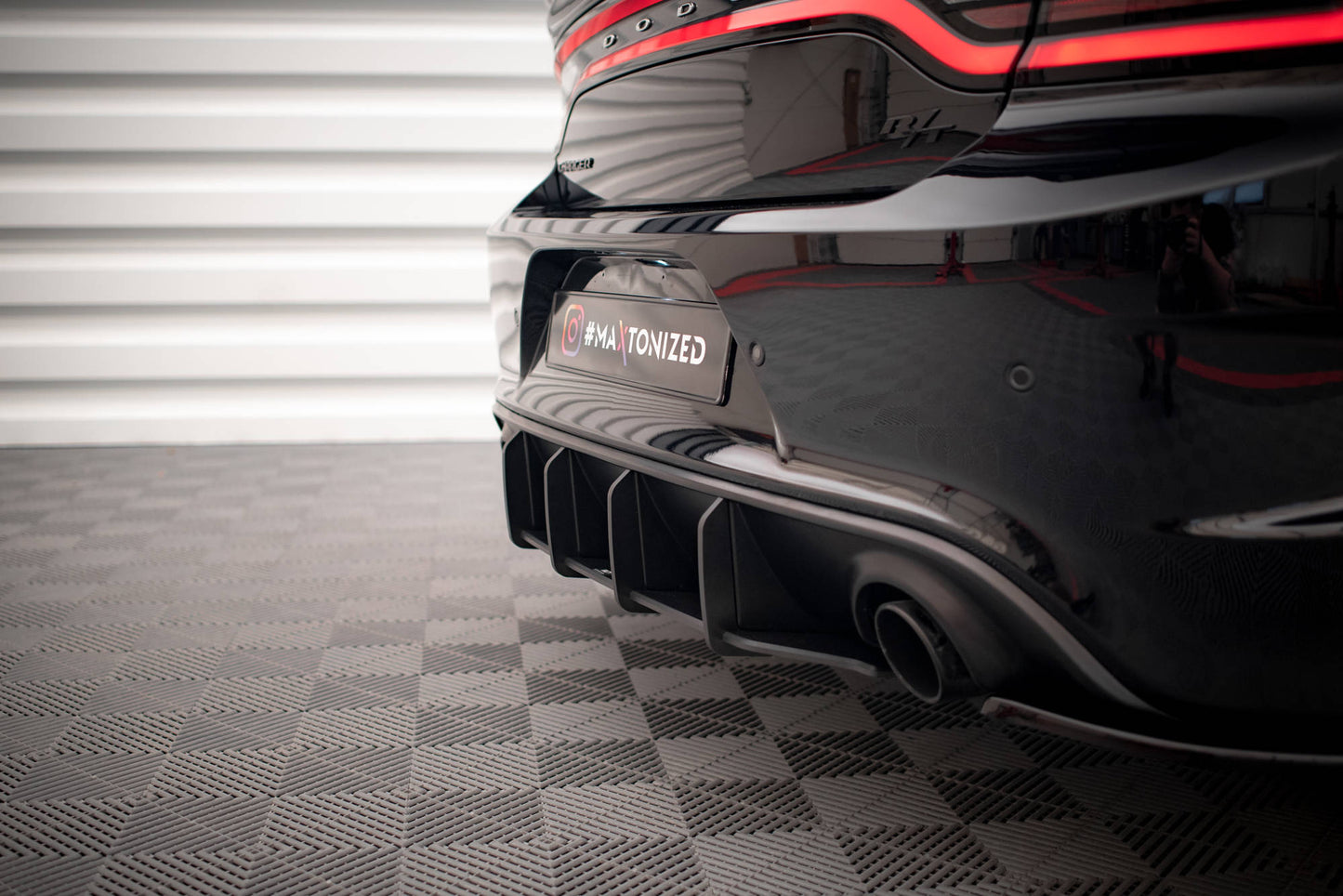 Street Pro Heckschürze für Dodge Charger SRT Mk7 Facelift
