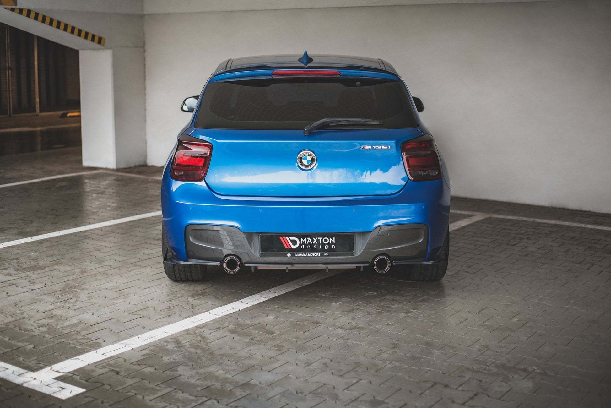 Robuste Racing Heckschürze für BMW M135i F20