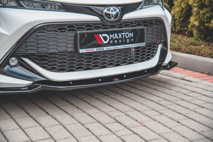 Front Ansatz V.2 für Toyota Corolla XII Touring Sports/ Hatchback Carbon Look