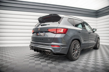 Spoiler CAP für Cupra Ateca schwarz matt