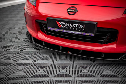 Front Ansatz V.2 für Nissan 370Z Facelift Carbon Look