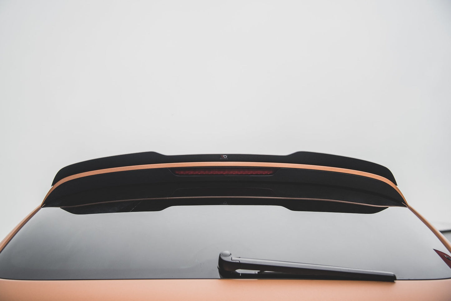 Spoiler CAP für Audi Q7 S-Line Mk.1 schwarz matt