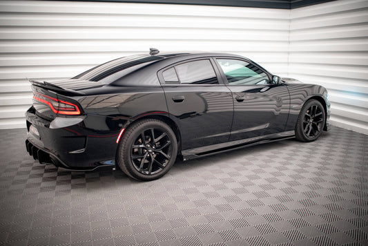 Seitenschweller Ansatz für Dodge Charger SRT Mk7 Facelift Carbon Look