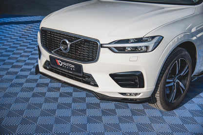 Front Ansatz V.1 für Volvo XC60 Mk2 R-Design schwarz matt