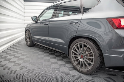 Seitenschweller Ansatz für Cupra Ateca schwarz matt