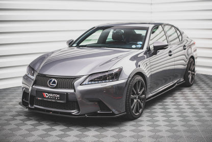 Front Ansatz V.1 für Lexus GS F Sport Mk4 (L10) schwarz matt