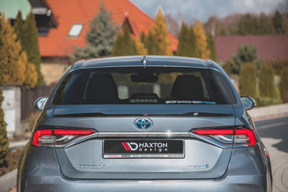Spoiler CAP für Toyota Corolla XII Limousine schwarz matt