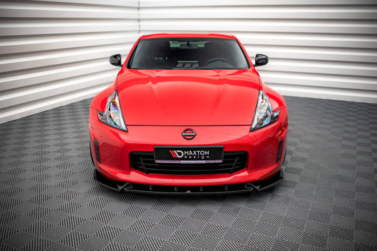 Front Ansatz V.3 für Nissan 370Z Facelift schwarz matt