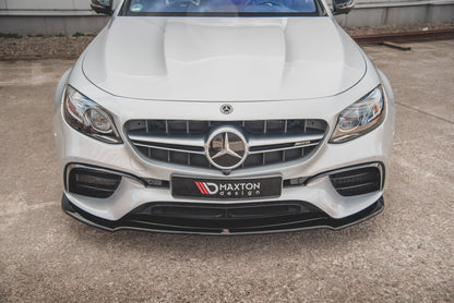 Front Ansatz V.1 für Mercedes-Benz E63 AMG Kombi/Limousine S213/W213 Carbon Look