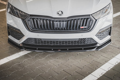 Front Ansatz V.3 für Skoda Octavia RS Mk4 Carbon Look
