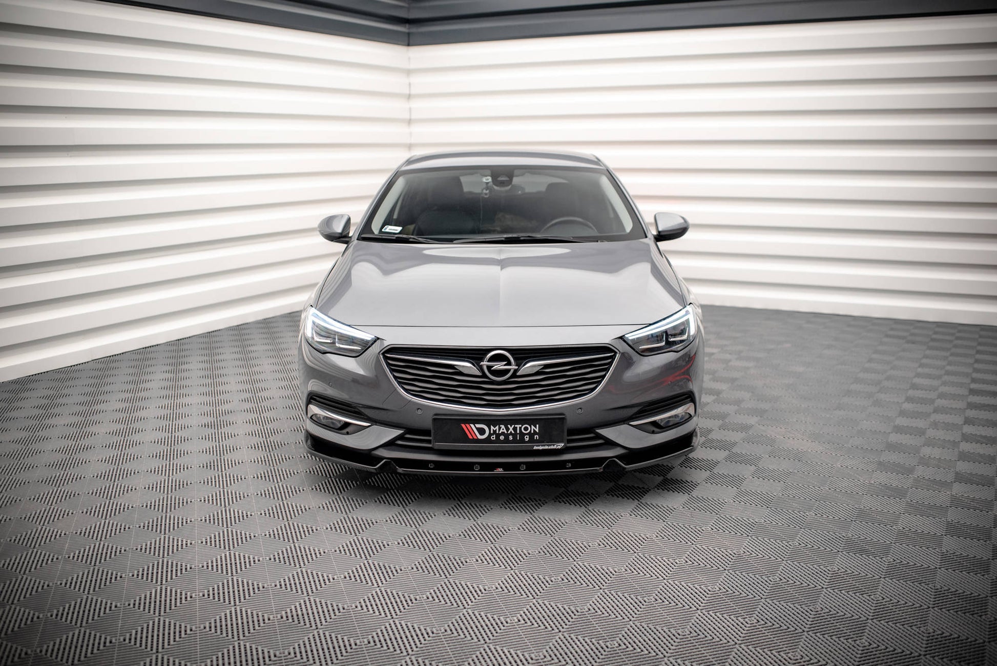 Front Ansatz V.2 für Opel Insignia Mk2 schwarz matt
