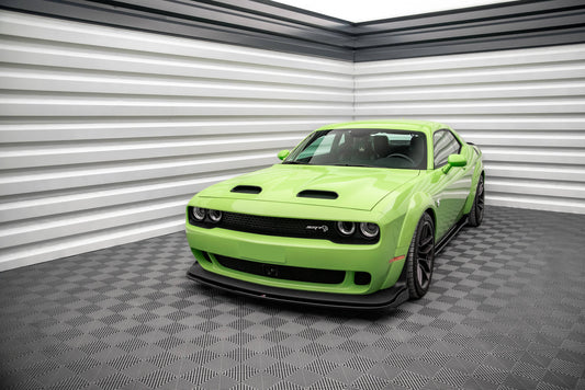 Front Ansatz für Dodge Challenger SRT Demon Mk3 schwarz matt