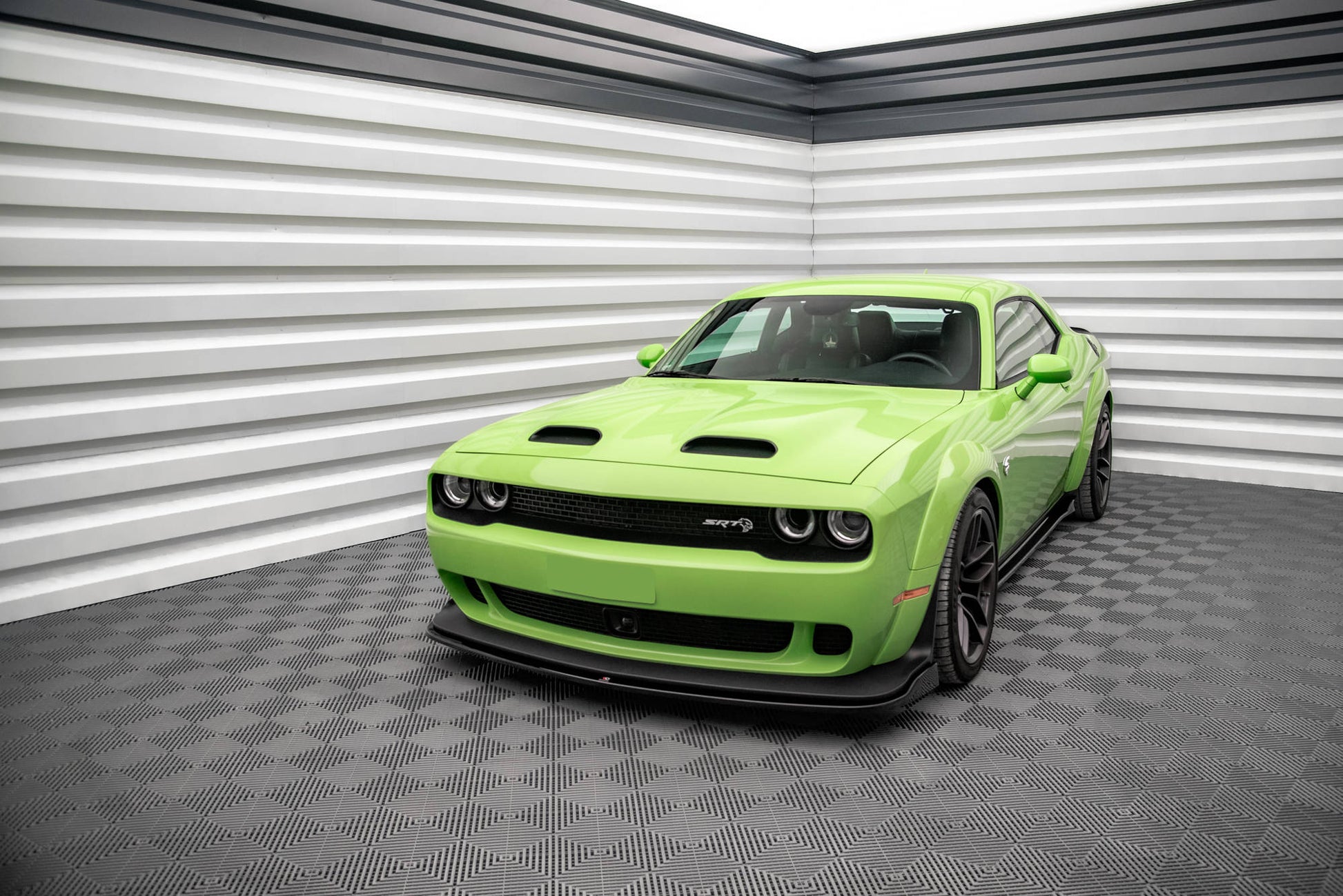 Front Ansatz für Dodge Challenger SRT Demon Mk3 Carbon Look