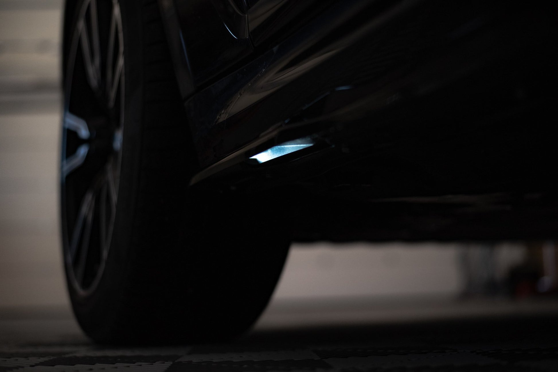 Seitenschweller Ansatz für BMW X7 M G07 Carbon Look