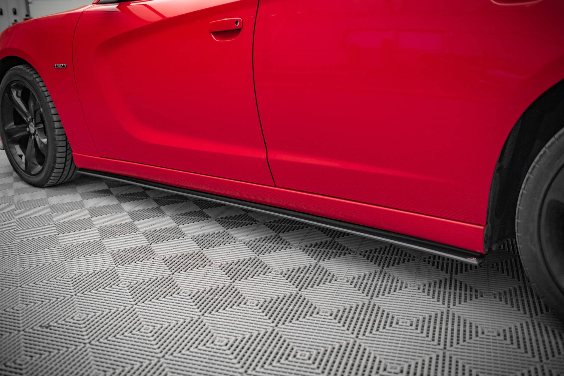 Street Pro Seitenschweller Ansatz für Dodge Charger RT Mk7 Facelift