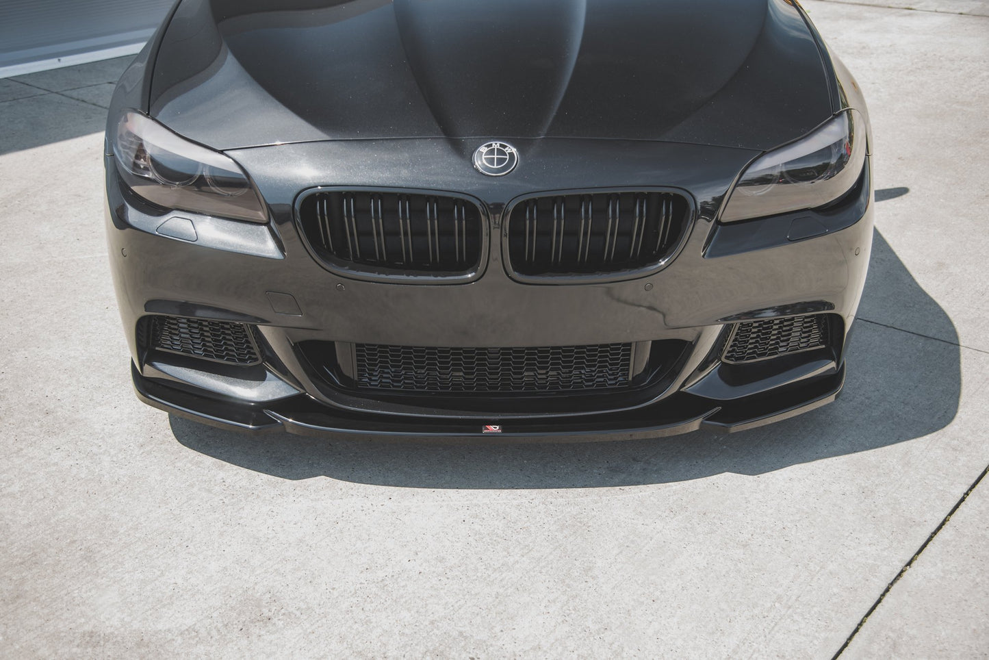 Front Ansatz V.4 für BMW 5er F10/F11 M-Paket schwarz matt