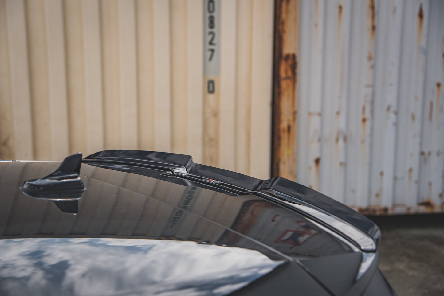 Spoiler CAP für Audi A1 S-Line GB schwarz Hochglanz