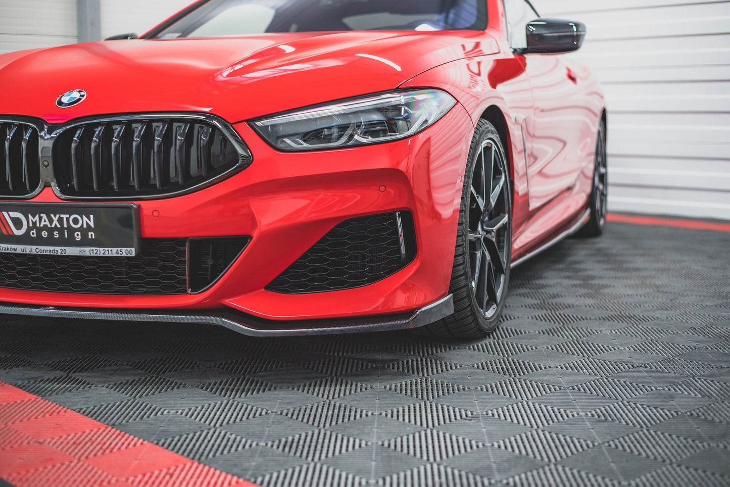 Front Ansatz V.2 für BMW 8 Coupe G15 / 8 Gran Coupe M Paket G16 Carbon Look