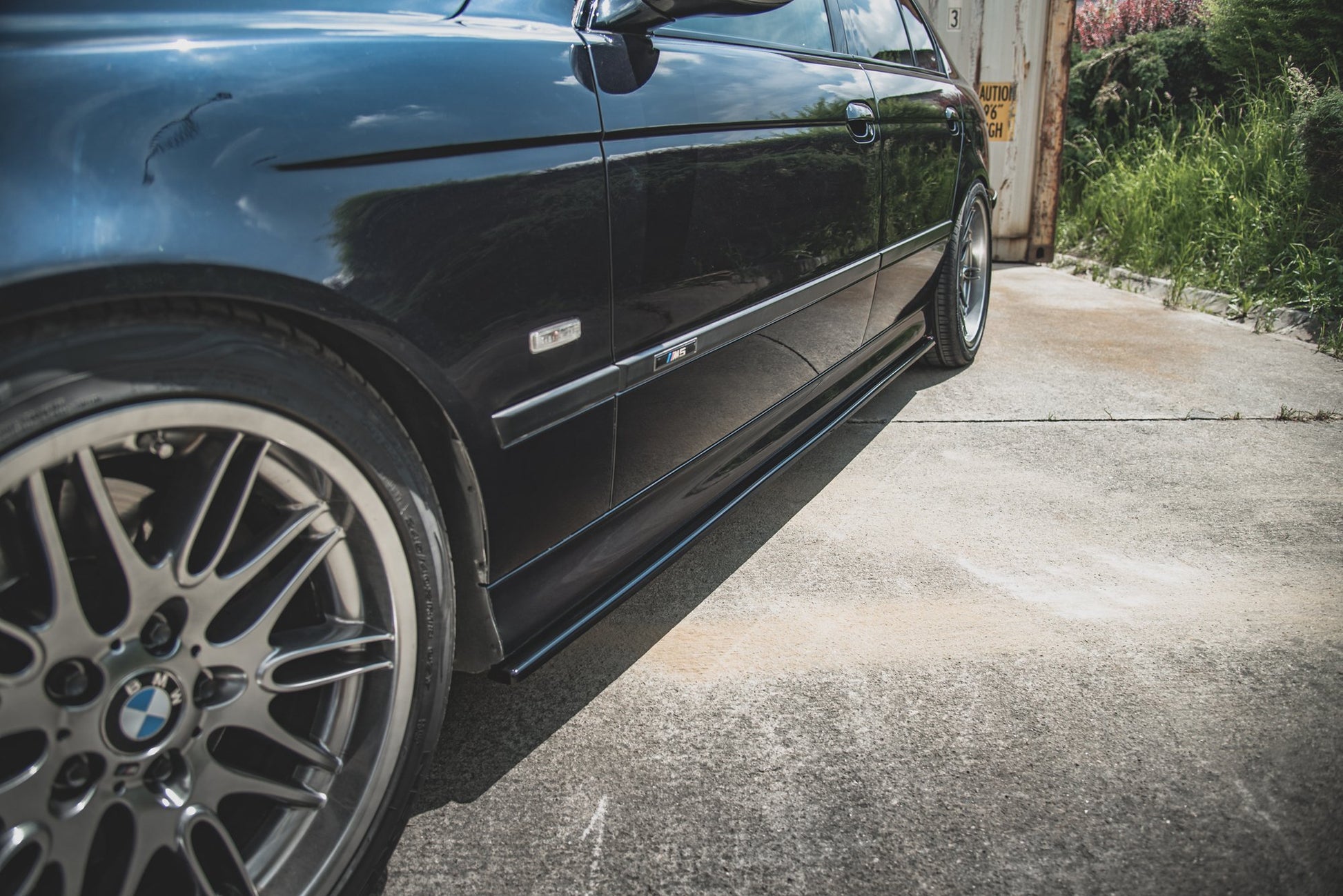 Seitenschweller Ansatz für BMW M5 E39 Carbon Look