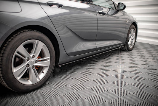 Seitenschweller Ansatz für Opel Insignia Mk2 Carbon Look
