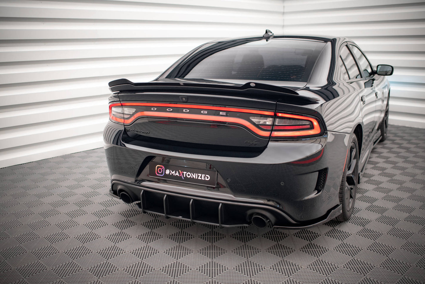 Street Pro Heckschürze für Dodge Charger SRT Mk7 Facelift