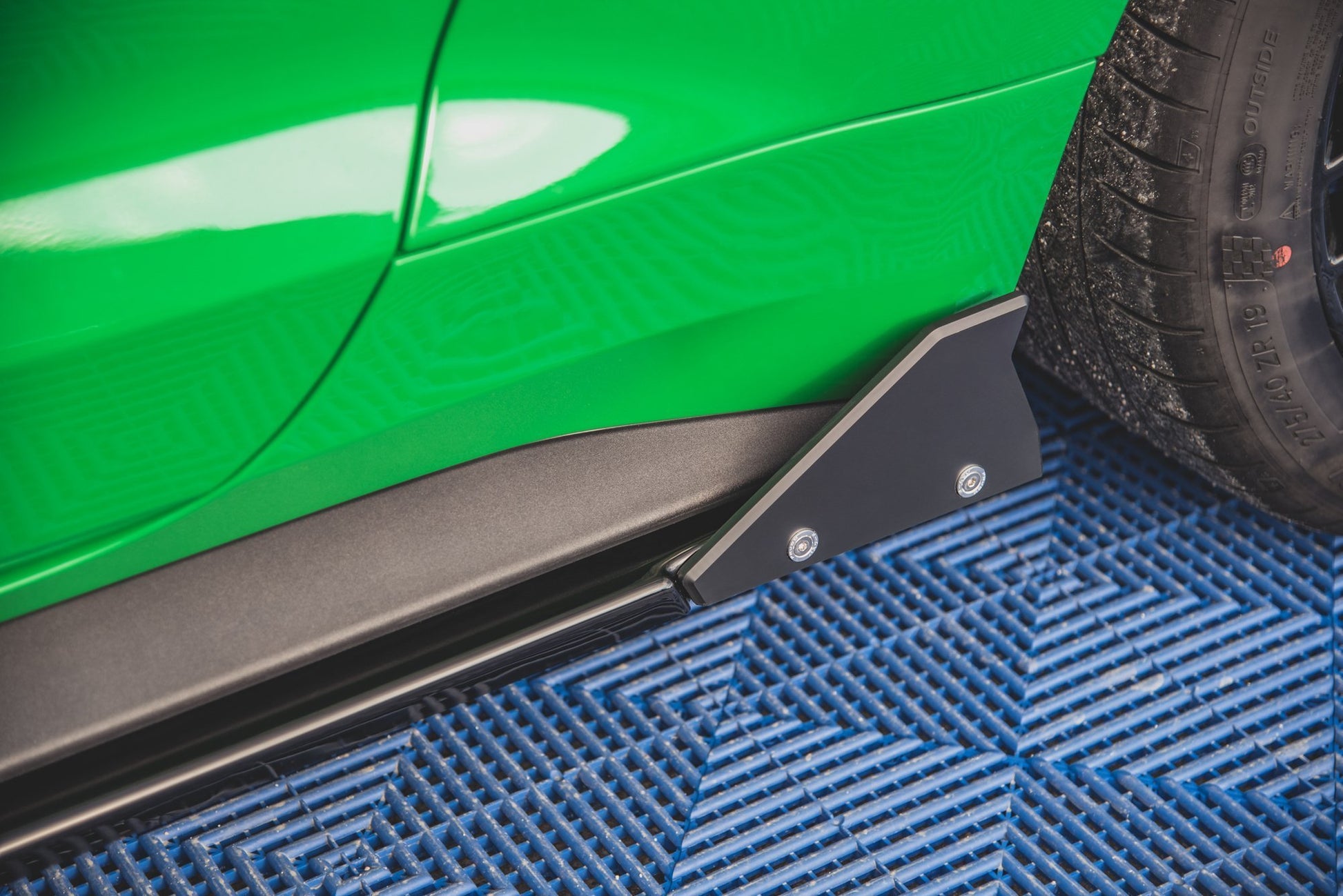 Seitenschweller Ansatz für + Flaps  Ford Mustang GT Mk6 Facelift