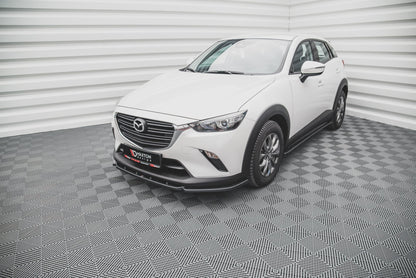Front Ansatz V.2 für Mazda CX-3 schwarz matt