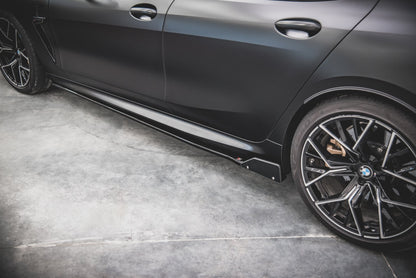 Seitenschweller Ansatz für + Flaps  V.1 BMW M8 Gran Coupe F93 / 8 Gran Coupe M-Paket G16