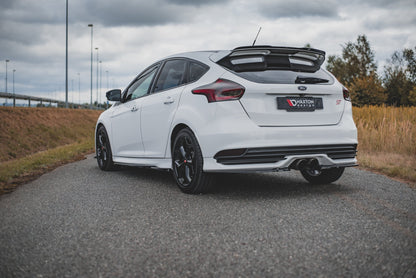 Seitenschweller Ansatz für V.2 für Ford Focus ST Mk3 schwarz matt
