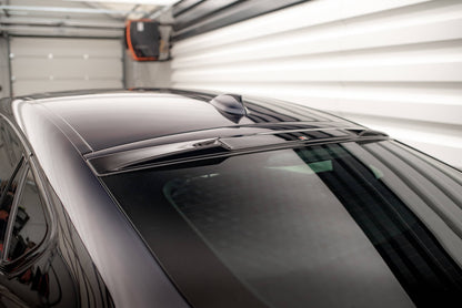 Heckscheiben Spoiler für BMW X6 M-Paket F16 schwarz matt