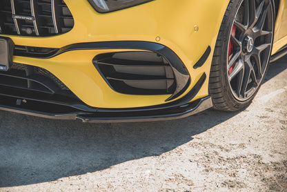 Front Ansatz V.2 für Mercedes-AMG A 45 S W177 schwarz matt