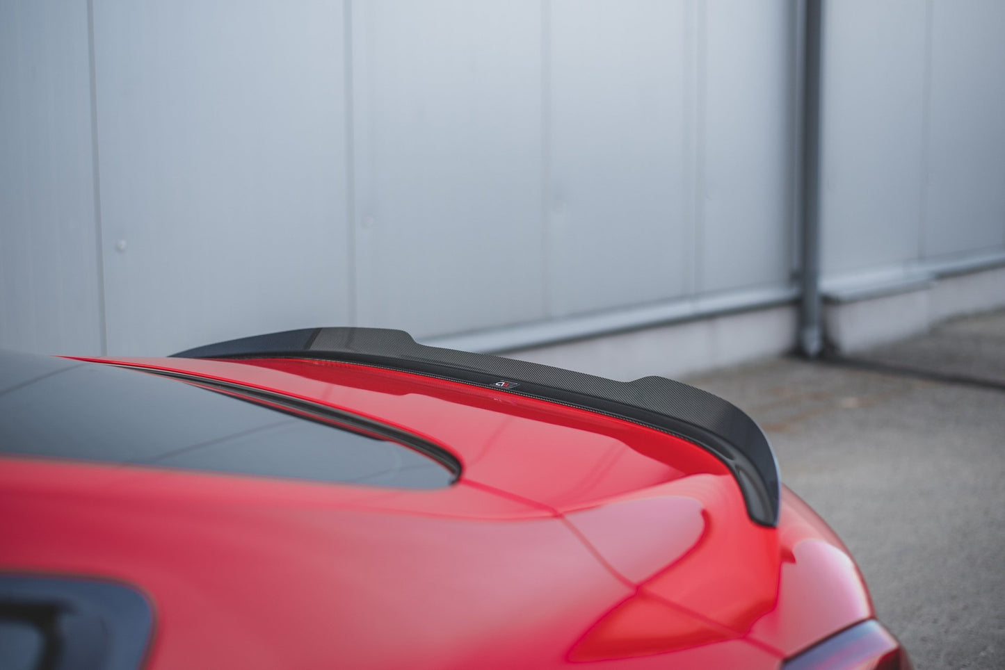 Spoiler CAP für BMW 8 Coupe M-Paket G15 Carbon Look